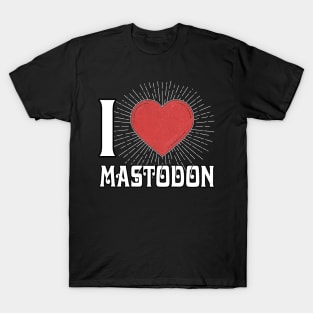 Graphic Lovely Mastodon Name Called Vintage Classic Styles T-Shirt